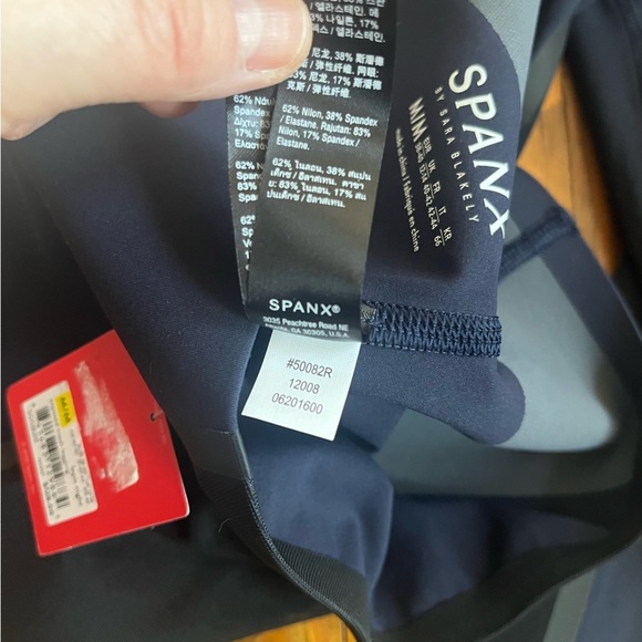 Spanx Expose Mesh Contour Shaping‎ Leggings LapisNights Medium NWT - Picture 15 of 16